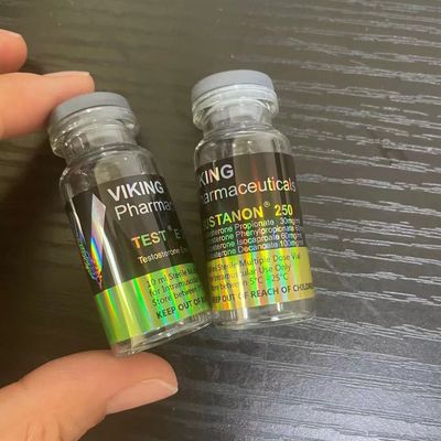 De Kleur Farmaceutisch Steroid Erkend Vial Labels ISO van Art Paper CMYK