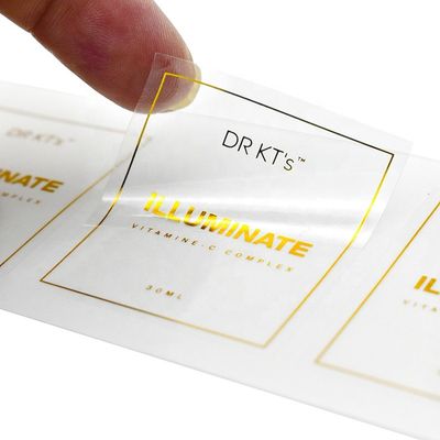 De Vinylsticker van pvc van de Pantonekleur, de Anti Vervalste Stickers van de Foliezegel