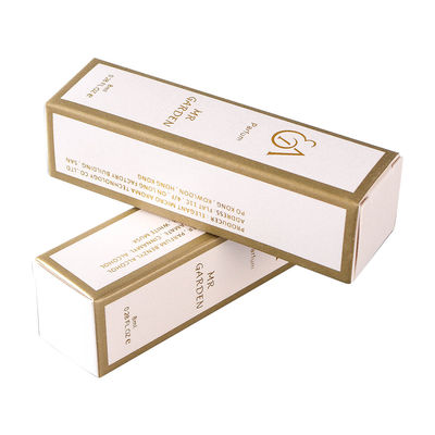 Gouden Folie 105mm Hoog Karton Kosmetisch Document Vakje voor de Fles van het Etherische olieparfum