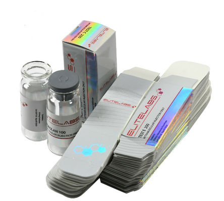 Oilproof Holografische Verpakkende Dozen, 59mm Hoog Vial Box Packaging