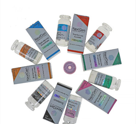 Oilproof Holografische Verpakkende Dozen, 59mm Hoog Vial Box Packaging