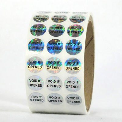 Regenbooghologram Vial Label, de Glanzende Stickers van de Oppervlakte Holografische Authenticiteit