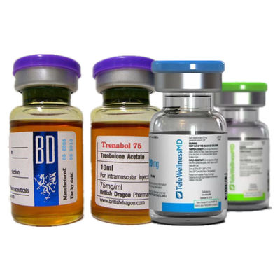 Waterdichte 10ml Amber Medicine Glass Vials 5.5cm Hoge ISO-certificatie