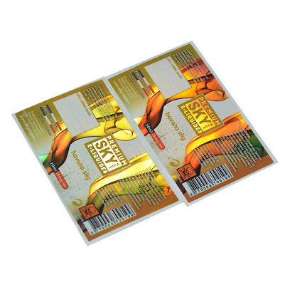 70mm Breedte Farmaceutisch Steroid Vial Labels Fake Resistant