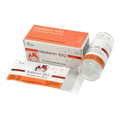 In reliëf gemaakt Drukkend 25mm Brede 10ml Vial Labels For Steroid Sustanon 250
