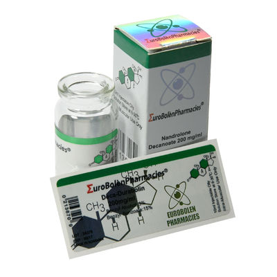 In reliëf gemaakt Drukkend 25mm Brede 10ml Vial Labels For Steroid Sustanon 250