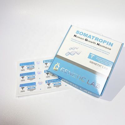 PMS-Kleur Steroid Vial Labels, Anti Vervalst Farmaceutisch Vial Labels