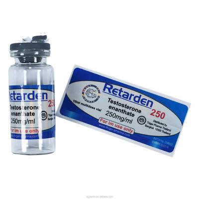 Anti Valse Druk 30x84mm Glas Vial Labels For Medicine Bottle