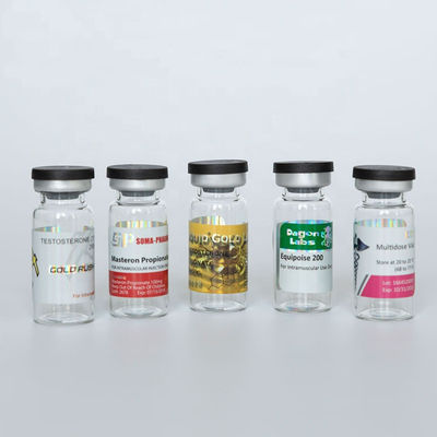 Gerecycleerde 10ml Vial Labels 25*60mm Holografische Veiligheidsstickers