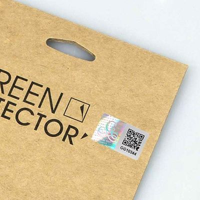3D Anti Valse de Verbindingsdozen van Hologramvial label strong adhesive for