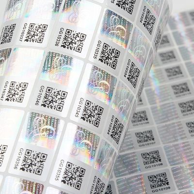 3D Anti Valse de Verbindingsdozen van Hologramvial label strong adhesive for