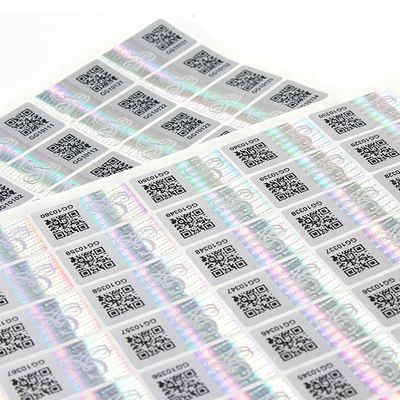 3D Anti Valse de Verbindingsdozen van Hologramvial label strong adhesive for