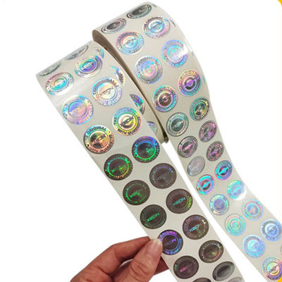 Anti Vervalst Hologram Vial Label Digital Printing Hologram Vial Label