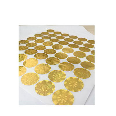 Anti Vervalst Hologram Vial Label Digital Printing Hologram Vial Label