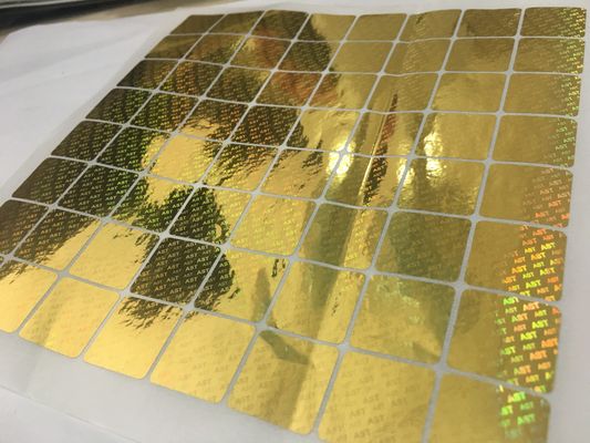 Anti Vervalst Hologram Vial Label Digital Printing Hologram Vial Label