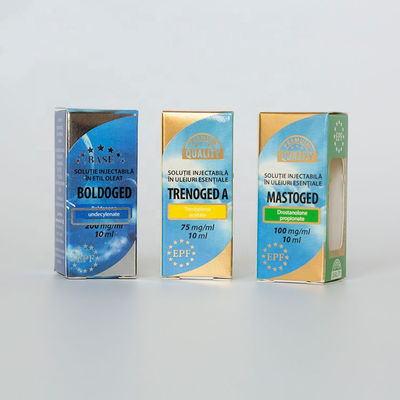 Het in reliëf maken 10ml Vial Boxes, 5mm Lengte Kleine Verpakkende Doos