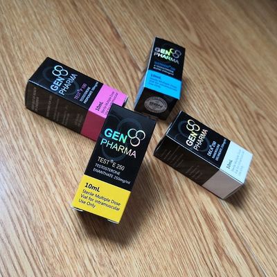 60mm Hoge 300g/M2 Holografische Verpakkende Dozen voor 10ml-Fles
