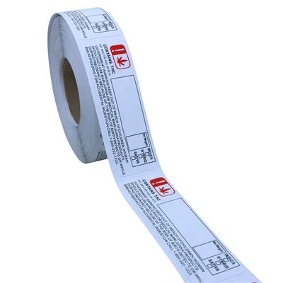 RoHS 70mm de Douanestickers van de Breedte Gouden Folie voor 10ml-Druppelbuisjefles