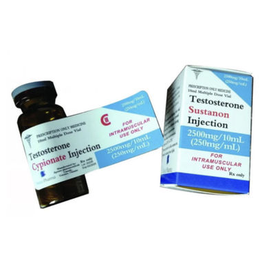Het beschikbare UV Eindigen van Vial Labels With Spot van het Apotheekglas
