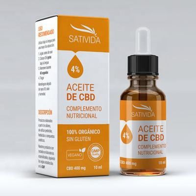 de Flessen Verpakkende Doos van 250g 10ml, de Gedrukte Stijve Dozen van CMYK Kleur