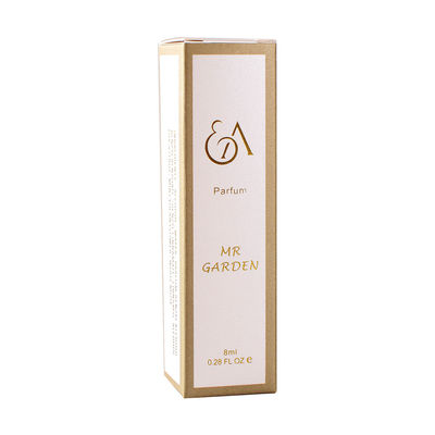 Gouden Folie 105mm Hoog Karton Kosmetisch Document Vakje voor de Fles van het Etherische olieparfum
