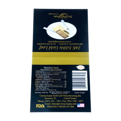 De waterdichte Druk van het Douanepamflet, 180g/M2 Art Paper Leaflet