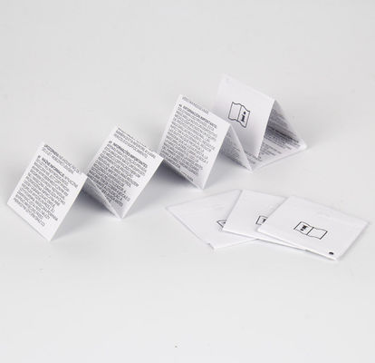 De witte Gerecycleerde 160gsm-Druk Matt Lamination van het Douanepamflet