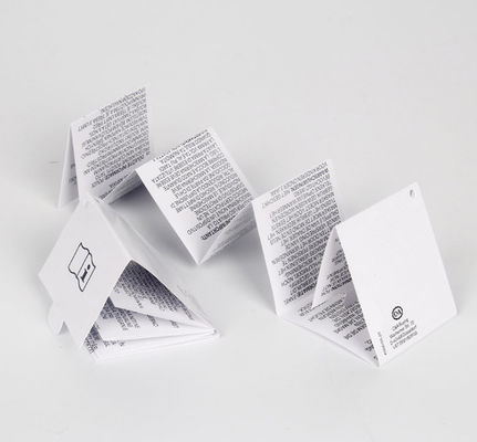 De witte Gerecycleerde 160gsm-Druk Matt Lamination van het Douanepamflet