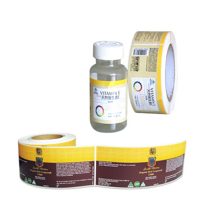 HUISDIER Steroid Vial Labels 0.06mm de Etikettenstickers van de Dikteapotheek