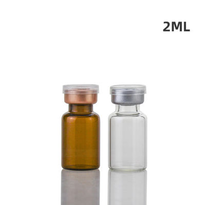 Transparante de Flesjes2ml Kleine Farmaceutische Fles van het Geneeskundeglas