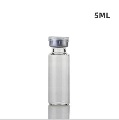 49mm het Glasflesjes van de Hoogtegeneeskunde, Anti Breekbare 5ml Amber Glass Bottles