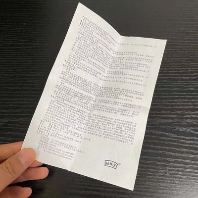 De dubbele Zijdruk van het Douanepamflet, het Pamfletdocument van 80gsm A5